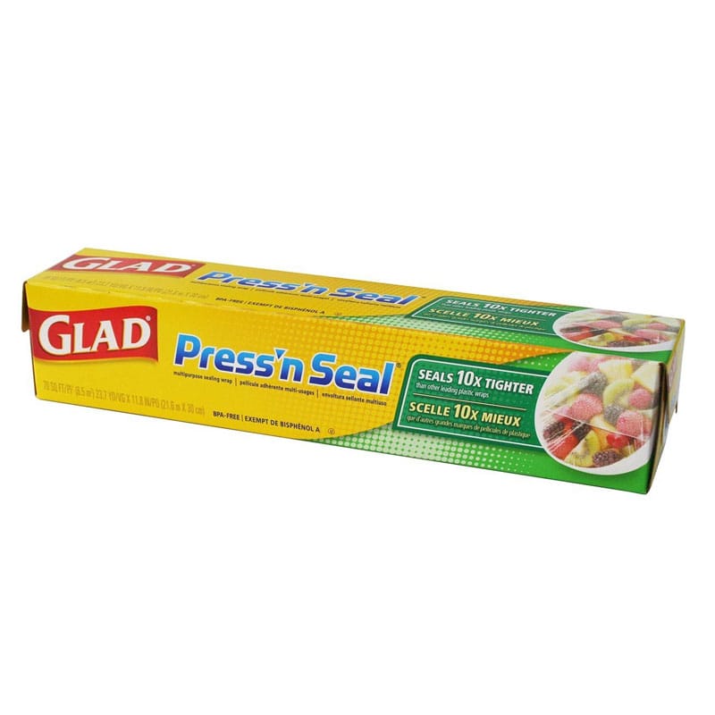 グラッドプレズン シールプラスティック ラップ 6.5平方メートル 3コセット Glad Press 039 n Seal Plastic Wrap, 70 sq ft