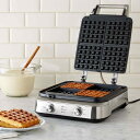 楽天アルファエスパス楽天市場店家庭用 ブレビル スマート ワッフルメーカー 2枚焼 4枚焼 Breville Smart Waffle Maker BWM602BSS/BWM604BSS 家電