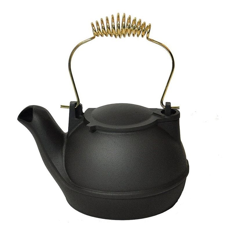 ケトル やかん 半分 1.6L Condar Black Half Kettle - Brass Handle