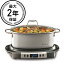 ウエストベンド スロークッカー West Bend 84966 Versatility Oval-Shaped 6-Quart Programmable Slow Cooker 家電