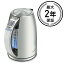 クイジナート 温度計付 温度調節可能 電気ケトル Cuisinart CPK-17 PerfectTemp Cordless Electric Kettle, Brushed Stainless Steel 家電