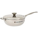 ル・クルーゼ ソースパン 片手鍋 3.3L ステンレス ルクルーゼ クックウェア Le Creuset Stainless Steel Saucier Pan SSP6100-24