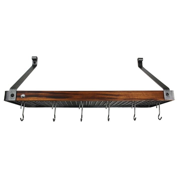 ꥢॺΥ 󥯥 ݥåȥå å  å Williams-Sonoma Enclume Sig Steel & Tigerwood Bookshelf Rack