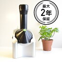 DOLE ドール アイスクリーム トリ―トメーカー ヨナナス Yonanas 902 Ice Cream Treat Maker, Black/Silver ジェラート フローズンヨーグルト シャーベット などに便利！ 家電