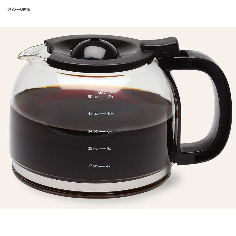 カプレッソ コーヒーメーカー ガラスカラフェ パーツ 部品 Capresso Glass Carafe with Lid