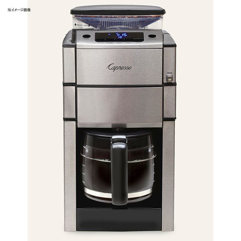 Jvb\ R[q[[J[ ҂t KXJtF Capresso CoffeeTEAM PRO Plus with Glass Carafe 487.05 Ɠd