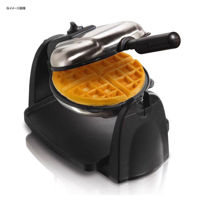 家庭用 ハミルトンビーチ ワッフルメーカー フリップ式 プレート取り外し可 Hamilton Beach Flip Belgian Waffle Maker with Removable Plates (26030) 家電 2