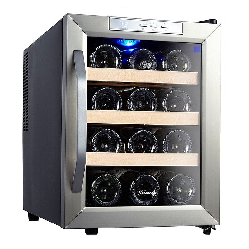 ワインセラー カウンタートップ Kalamera Counter Top Stainless Steel Wine Cooler Refrigerator 家電