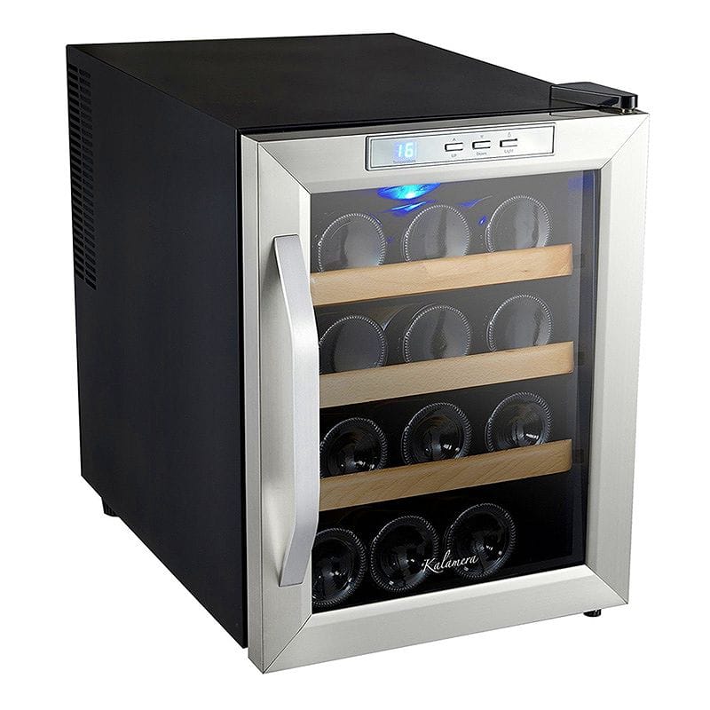 ワインセラー カウンタートップ Kalamera Counter Top Stainless Steel Wine Cooler Refrigerator 家電