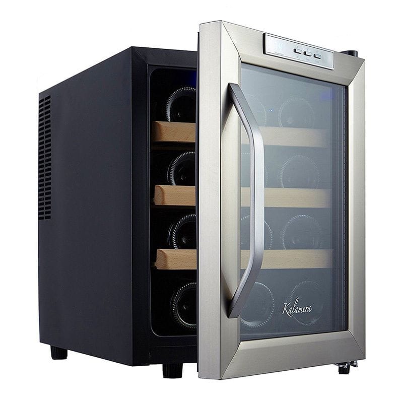 ワインセラー カウンタートップ Kalamera Counter Top Stainless Steel Wine Cooler Refrigerator 家電