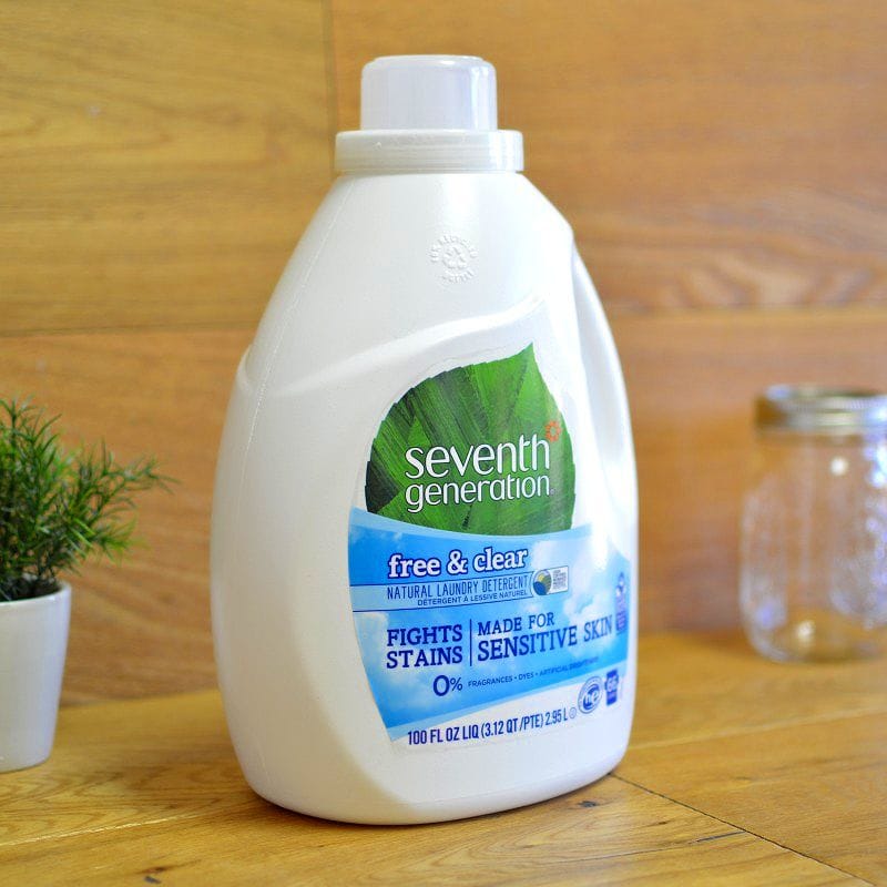 セブンスジェネレーション 洗濯用液体洗剤 66回分 2.95L 2個セット Seventh Generation Natural Liquid Laundry Detergent - 100 oz - Free and Clear - 66 Loads