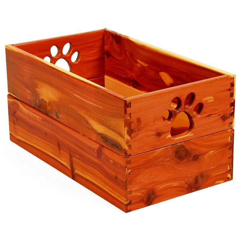 A[~bV ؐ ᔠ Amish Handcrafted Dynamic Accents Pet Toy Box
