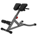 トレーニングベンチ 筋トレ マシーン 背筋 ハイパーエクステンション xHyper Adjustable Core-Strengthening Workout Bench XM-7609