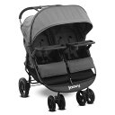 二人乗り ツイン 双子 ベビーカー バギー Joovy ScooterX2 With Child Tray Side By Side Double Stroller