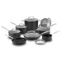 クイジナート フライパン 鍋 14点セット テフロン加工 フッ素樹脂 Cuisinart Chef's Classic Nonstick Hard-Anodized 14-Piece Cookware Set 66-14N