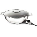 オールクラッド ホットプレート 大容量6.6L All-Clad Electric Skillet with Adjustable Temperature Dial, 7 Quart 家電