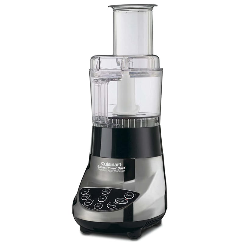 クイジナート ミキサー フードプロセッサー 7スピード クロム Cuisinart BFP-703BC Smartpower Duet Blender/Food Processor 家電