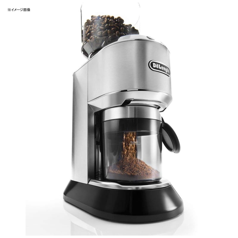 fM d~ ҂ R[q[OC_[ |^tB^[t XeX DeLonghi America KG521 Dedica Conical Burr Grinder with Porta Filter Attachment Ɠd