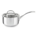 カルファロン ステンレス ソースパン フタ付 片手鍋 1.4L Calphalon Tri-Ply Stainless Steel 1-1/2-Quart Sauce Pan with Cover 1767981