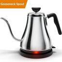 グースネック 電気ケトル ドリップ ステンレス 1L Willow & Everett Electric Gooseneck Kettle 家電