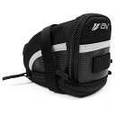 自転車 サドルバッグ ロードバイク クロスバイク BV Bicycle Strap-On Bike Saddle Bag/Seat Bag/Cycling Bag