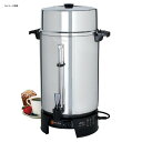 CO 220V 240V 傫 R[q[[J[ T[o[ 15L fBXyT[ ze Xg p[eB[ Ɩ Cxg  EGXgxh West Bend 58010V Commercial 100 Cup Aluminum Coffee Maker - 220V (International Use Only) Ɠd