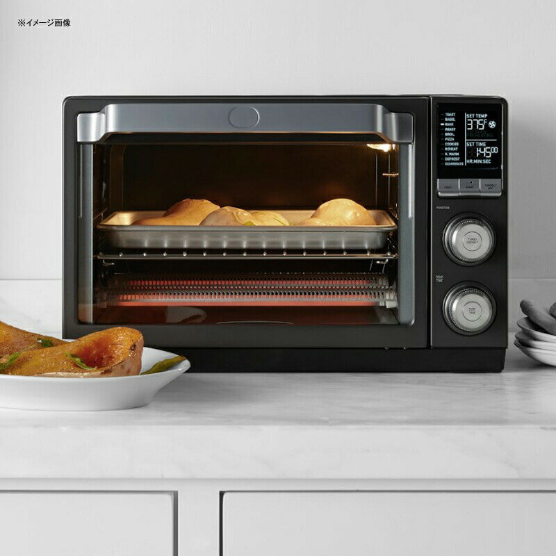 オーブン 30cmピザが焼ける カルファロン Calphalon Quartz Heat Countertop Toaster Oven, Dark Stainless Steel TSCLTRDG1 家電 3