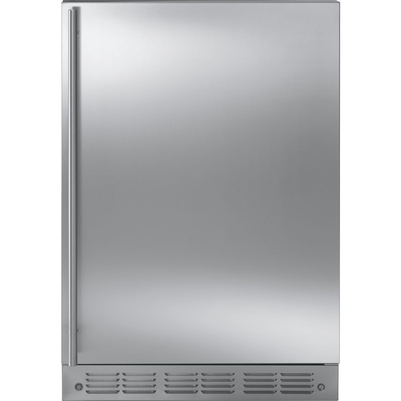 冷蔵庫 自動製氷機 ビルトイン アンダーカウンター ガラス棚 3段 スライド棚付き 120L ステンレス Monogram Bar Refrigerator Module ZIBS240HSS 家電