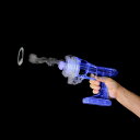 水蒸気の煙で輪っかを作るおもちゃ ゼロブラスター ブルー 火を使わずに煙を出す Zero Blaster Vapor Vortex Generator - Blue by Zero..