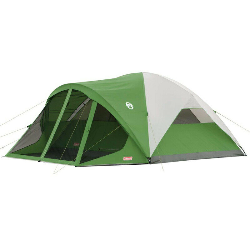 R[} h[eg AEghA Lv Ԍ˕t 6lp Coleman Dome Tent with Screen Room Evanston Camping Tent with Screened-In Porch
