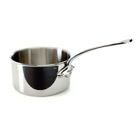 ソースパン 片手鍋 14cm 1.1L ステンレス 5層 IH対応 ムビエル フランス Mauviel 5210.14 M'cook Saucepan