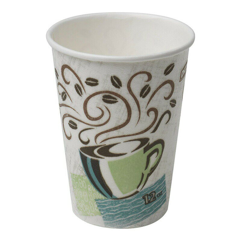 紙コップ コーヒーカップ 235ml 350ml 500個セット カフェ パーティー イベント Dixie PerfecTouch Insulated Paper Hot Coffee Cup by GP PRO Coffee Haze, 5342DX 1