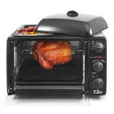 トースターオーブン ロティサリー グリル グリドル付 チキン丸焼き 鶏 Elite Cuisine ERO-2008SZ Convection Toaster Oven