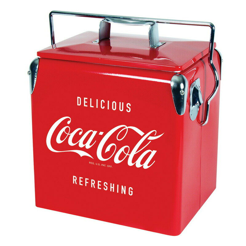 RJR[ N[[{bNX ő18 13L g Coca Cola Vintage Retro 13 Liter Ice Chest Picnic Cooler