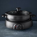 マルチクッカー 電気鍋 1.9L グリルプレート しゃぶしゃぶ お鍋 ウイリアムズ・ソノマ Open Kitchen by Williams Sonoma Hot Pot 家電