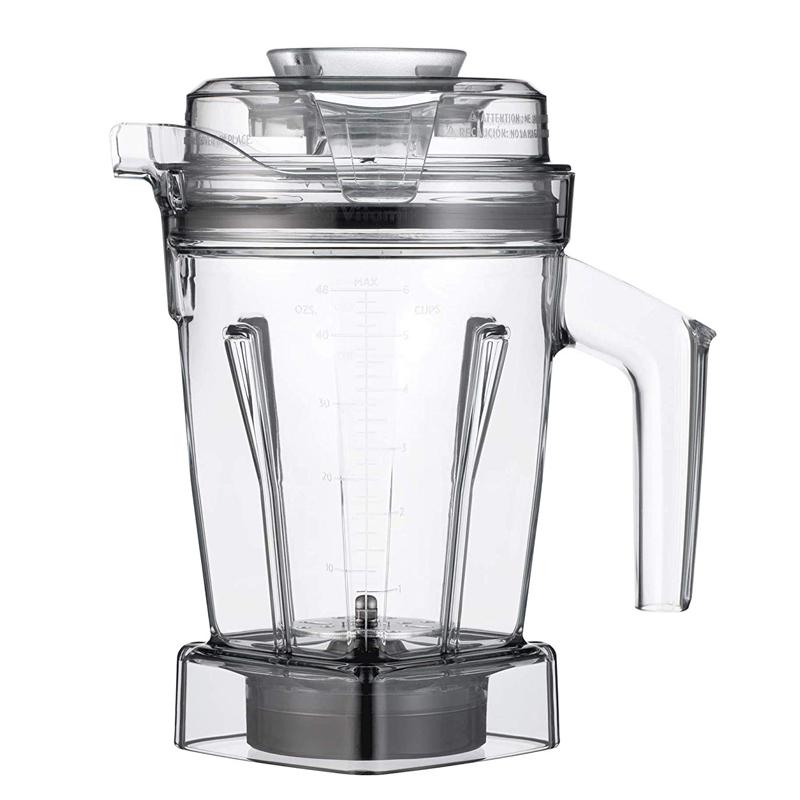 バイタミックス コンテナ Aer ディスク 1.4L ホイップ マドラー カクテルシェイカー BPAフリー Vitamix Aer Disc Container, 48 oz.