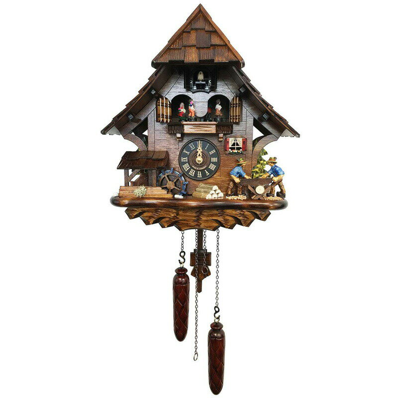 餯 ɥ ȷ å ơ  ϥ 12 Alexander Taron 4927QMT - Engstler Battery-operated Cuckoo Clock - Full Size