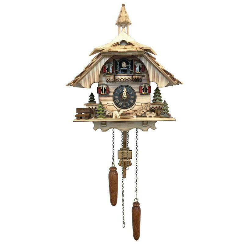 餯 ɥ ȷ å ơ 12 Alexander Taron 444-22QM - Engstler Battery-operated Cuckoo Clock - Full Size