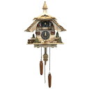 からくり時計 ドイツ製 鳩時計 カッコウ時計 コテージ 12曲 444-22QM - Engstler Battery-operated Cuckoo Clock - Full Size