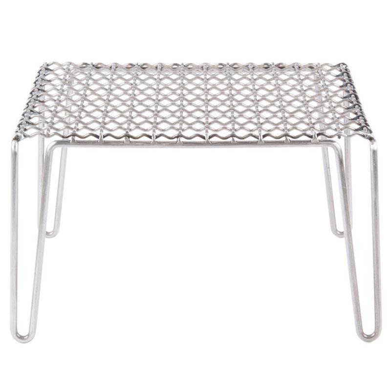 å她 30cm 饤 ǥץ쥤 ե 쥹ȥ Х ӥåե Cal-Mil 3606-7 Square Mesh Metal Riser 21136067