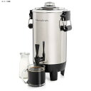 大きいコーヒーメーカー コーヒーサーバー 30カップ パーティ ホテル HomeCraft CU30SS Quick-Brewing 1000-Watt Automatic Coffee Urn, 30-Cup, Stainless Steel 家電