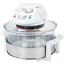 テーブルトップオーブン ハロゲン 赤外線 コンベクション Classic Cuisine 12-17 Quart 1200W Halogen Tabletop Oven - White