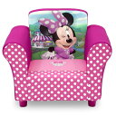 子供用 1人用 ソファー ミニーマウス ディズニー チェアー 椅子 幼児 Delta Children Disney Minnie Mouse Upholstered Chair