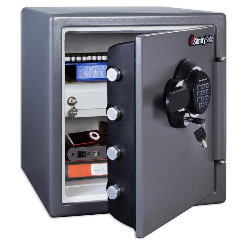 金庫 セーフボックス 耐火 防水 デジタルキーパッド SentrySafe SFW123GDC Fireproof Safe and Waterproof Safe with Digital Keypad 1.23 Cubic Feet【代引不可】