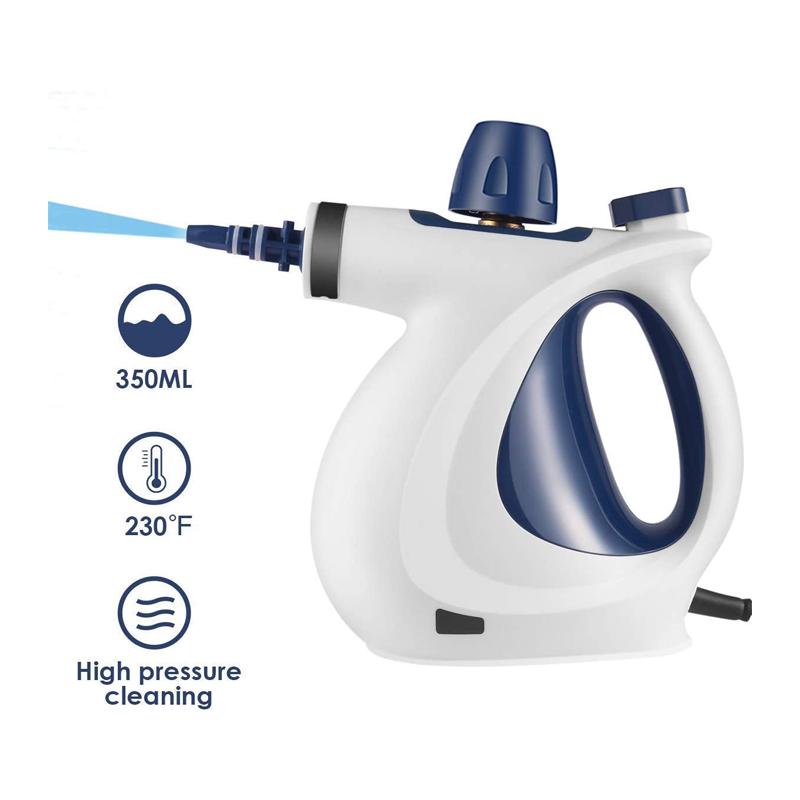 スチームクリーナー ハンディ スチーマー アクセサリー9種 Steam Cleaner, Multi Purpose Cleaners Carpet High Pressure Chemical Free Steamer