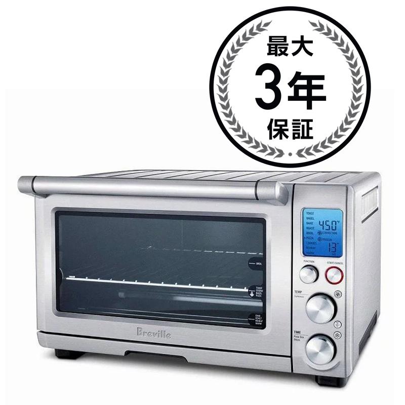 ブレビルオーブン＆トースター スマート コンベクショントースターオーブン 33cmピザが焼ける！ Breville BOV800XL The Smart Oven 1800-Watt Convection Toaster Oven with Element IQ 家電