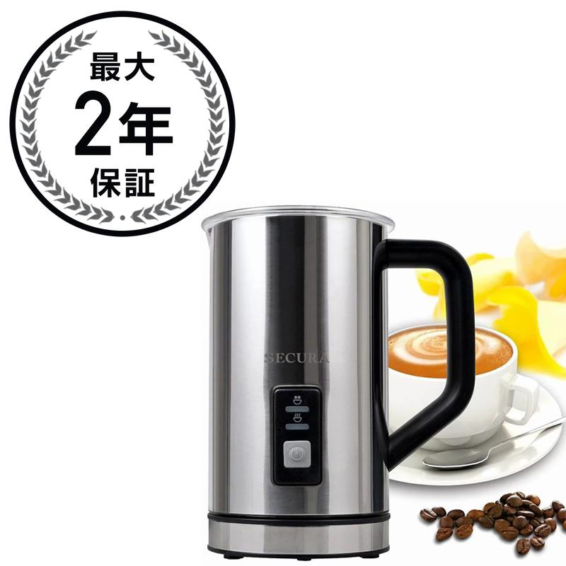 d ~NAĊ ő500ml t[T[ tH[}[ ZL zbg`R[g JtFe Jv`[m Secura Automatic Electric Milk Frother and Warmer MMF-615 Ɠd