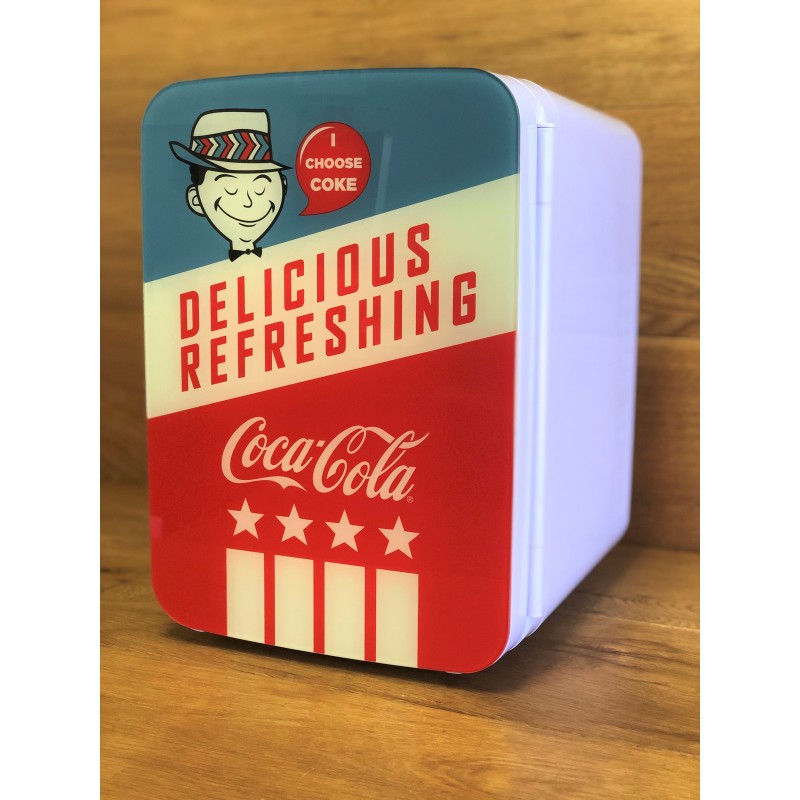 コカコーラ ミニ温冷庫 12缶 車載可 Mini Fridge Coca-Cola Americana Retro