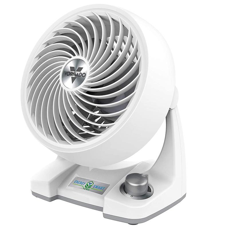 エアサーキュレーター コンパクト ファン 扇風機 スマートエナジー 直径17cm ボルネード Vornado 133DC Energy Smart Compact Air Circulator Fan with Variable Speed Control, White 家電