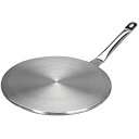 IH用 プレート 24cm ディスク 熱伝導 9.45inch Stainless Steel Coffee Milk Cookware Simmer Ring Induction Hob Plate Heat Diffuser Medium